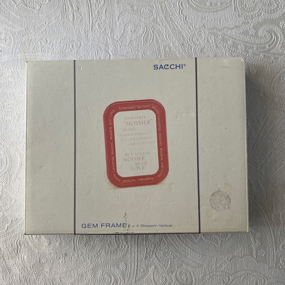 SACCHI Swing LTD Gem Frame 6 X 4 Blossom Vertical - Picture 3 of 4
